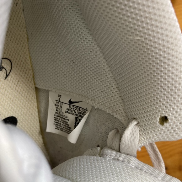 Nike Women's Court Royale 2 Mid White Sneakers Size 8 - Picture 12 of 14